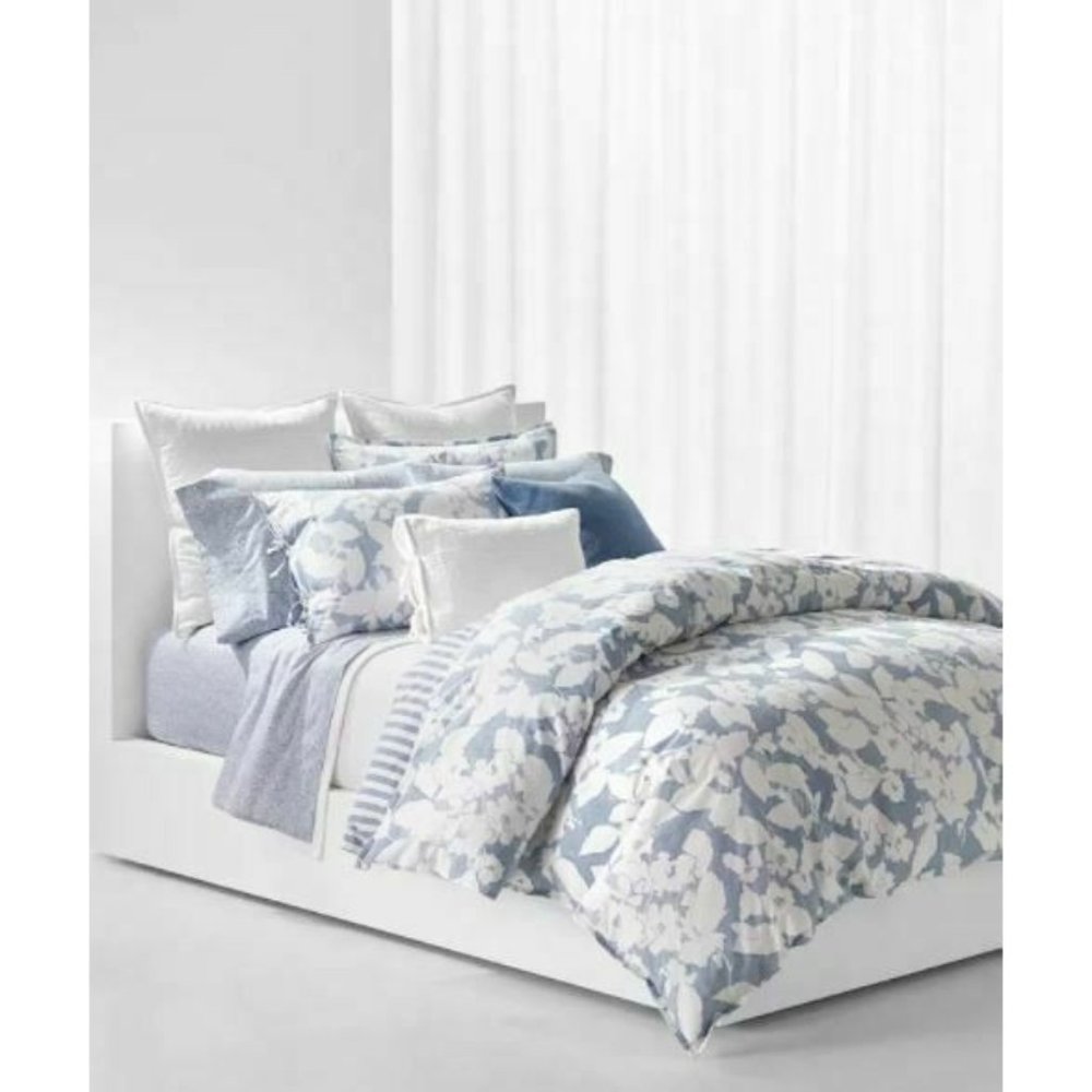 Lauren Ralph Lauren Home Willa Floral King Duvet Set Cover & Shams Retail $385 - Picture 5 of 5